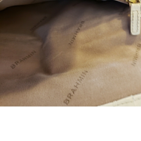 Brahmin ostrich leather pebbled crossbody - Picture 6 of 6